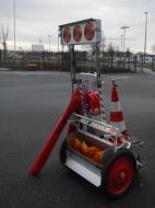 Verkehrsleithaspel (Foto: Feuerwehr Heidelberg) Verkehrsleithaspel (Foto: Feuerwehr Heidelberg)