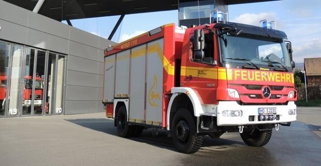 Tanklöschfahrzeug (Foto: Feuerwehr Heidelberg) Tanklöschfahrzeug (Foto: Feuerwehr Heidelberg)