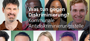 Flyer 'Help with discrimination' Flyer 'Help with discrimination'