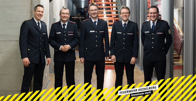 Gruppenbild der wiedergewählten Abteilungsführung