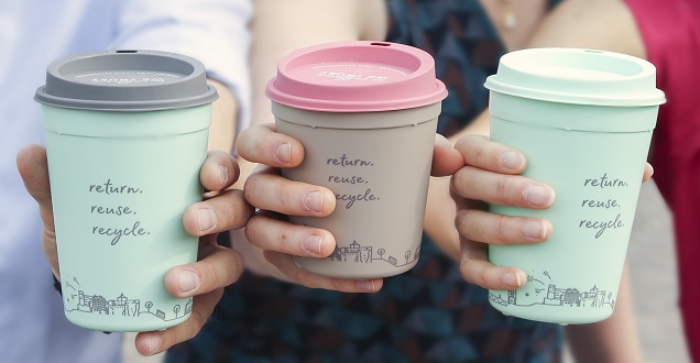 Environmentally friendly cups (Photo: Stein) Environmentally friendly cups