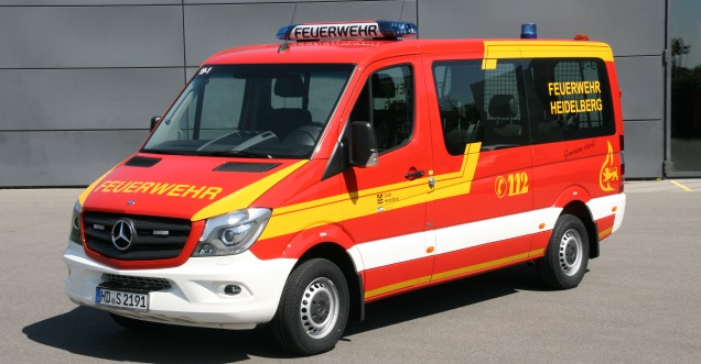Mannschaftstransportwagen (Foto: Feuerwehr Heidelberg) Mannschaftstransportwagen (Foto: Feuerwehr Heidelberg)