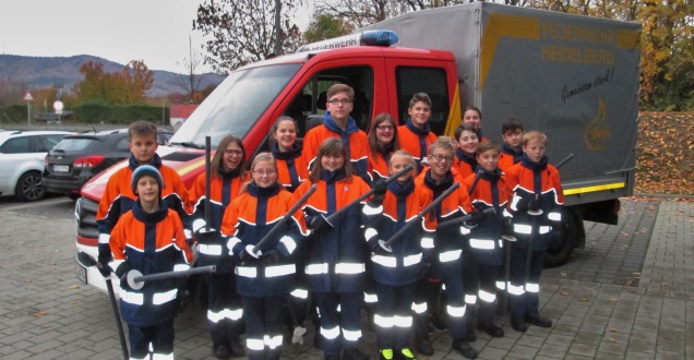 Jugendfeuerwehr Wieblingen (Foto: Feuerwehr Heidelberg)