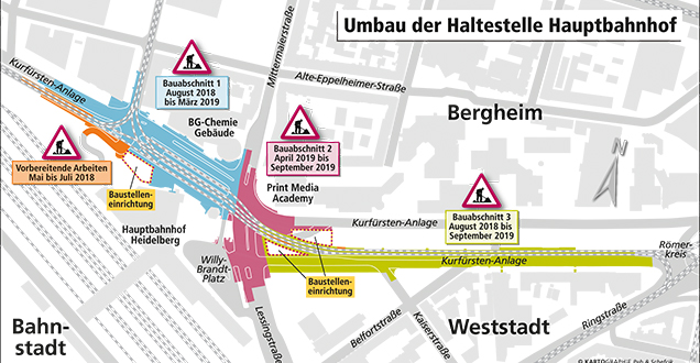 Bauphasenplan (Grafik: Peh & Schefcik) Bauphasenplan (Grafik: Peh & Schefcik)