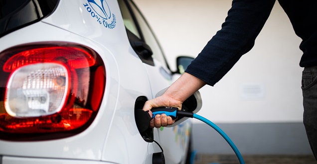 An electric car (Photo: Dittmer) An electric car